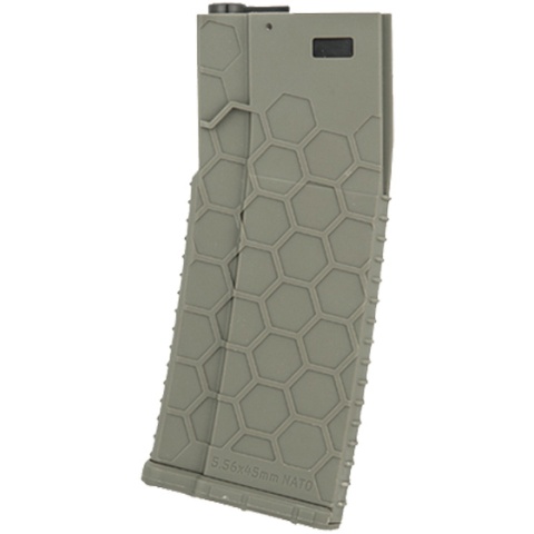 Dytac Hexmag Licensed Airsoft 120rd Midcap Magazine - OD GREEN