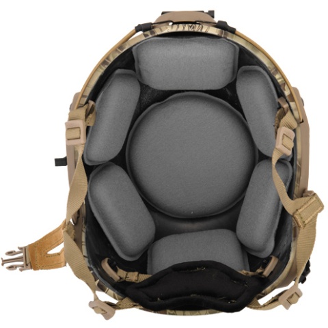 Lancer Tactical Airsoft Maritime Tactical Helmet Simple - HLD