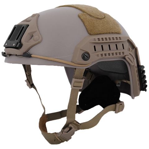 Lancer Tactical Airsoft Maritime Tactical Helmet Simple - TAN