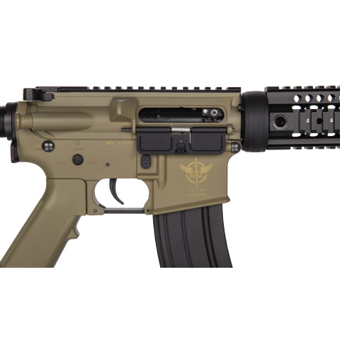 JG Works Metal M4 Carbine AEG Airsoft Rifle - DARK EARTH