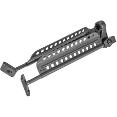 AMA Foldable Nylon Plastic Airsoft Bipod (Color: Black)