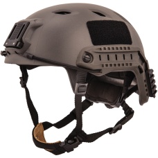 Lancer Tactical ACH Base Jump Airsoft Gear Helmet - SMOKE GRAY - L/XL