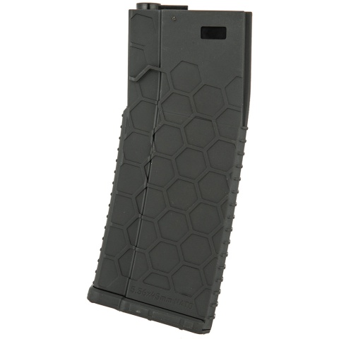 Dytac HexMag Licensed Airsoft 5-Pack M4/M16 120rd Magazines - BLACK