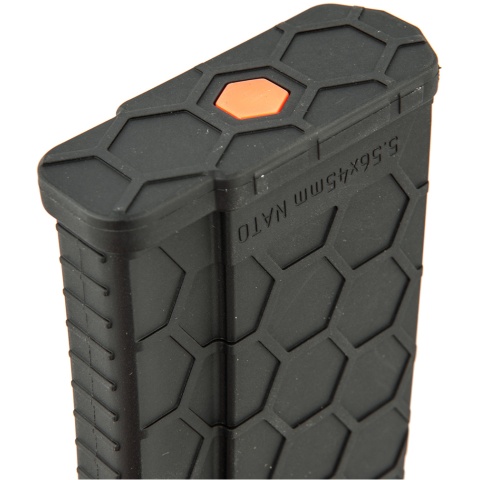 Dytac HexMag Licensed Airsoft 5-Pack M4/M16 120rd Magazines - BLACK