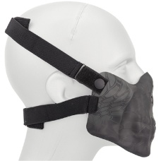 AMA Tactical Skull Lower Face Mask w/ Foam Padding - TYP