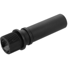 JG Airsoft Metal Flash Hider Replacement for R2 Scorpion AEG - BLACK