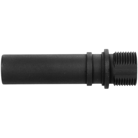 JG Airsoft Metal Flash Hider Replacement for R2 Scorpion AEG - BLACK
