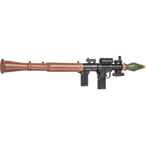 Spring Powered Airsoft RPG w/ Laser - BLACK / GREEN