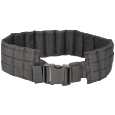 Lancer Tactical MOLLE Nylon Battle Belt - BLACK