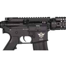 JG Works Metal M4 Carbine AEG Airsoft Rifle - BLACK