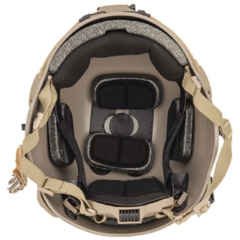 Lancer Tactical RSFR Sentry XP Airsoft Helmet - TAN (LG/XL)