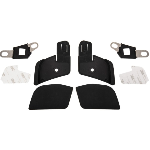 Lancer Tactical QR Helmet Side Covers - BLACK