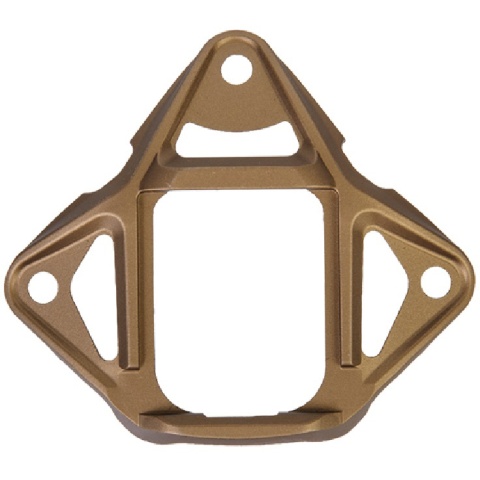 Lancer Tactical Airsoft Helmet VAS Shroud - DARK EARTH