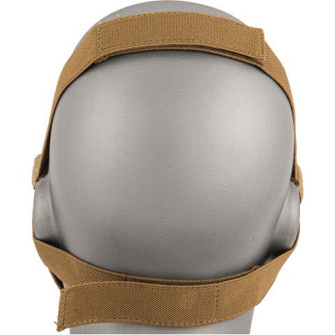 AMA Tactical Skull Lower Face Mask w/ Foam Padding - FOLIAGE GREEN