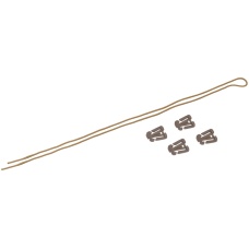 AMA Bungee Retention Kit w/ 4 MOLLE Clips - DARK EARTH