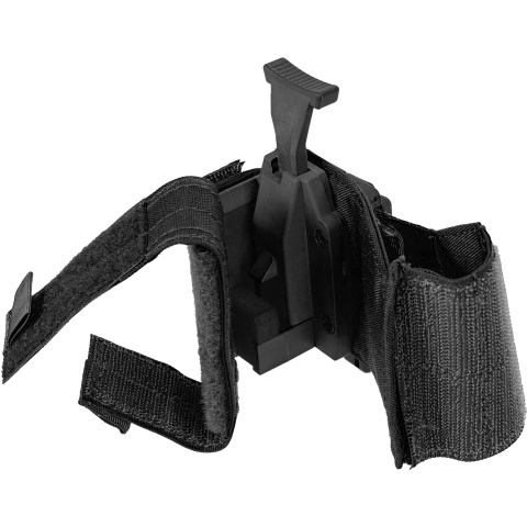 Lancer Tactical Universal Pistol Holster w/ Belt Clip - BLACK