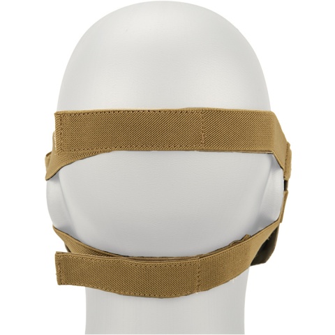 AMA Tactical Airsoft Half Face Skull Mask - HLD