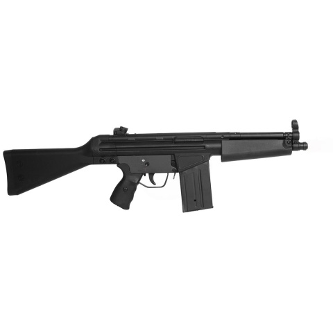 JG T3 Carbine Full Metal Gearbox AEG Airsoft Rifle - BLACK