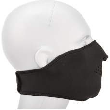 AMA Tactical Airsoft Neoprene Half Face Mask - BLACK