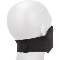 AMA Tactical Airsoft Neoprene Half Face Mask - BLACK