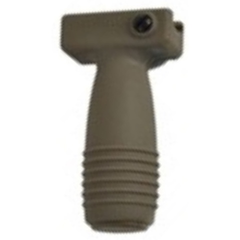 Lancer Tactical Airsoft Vertical Foregrip w/ Battery Storage - DARK EARTH