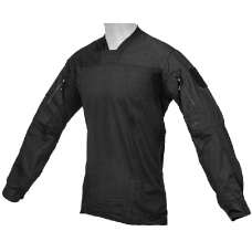 Lancer Tactical TLS HalfShell Combat Long Sleeve Shirt - BLACK