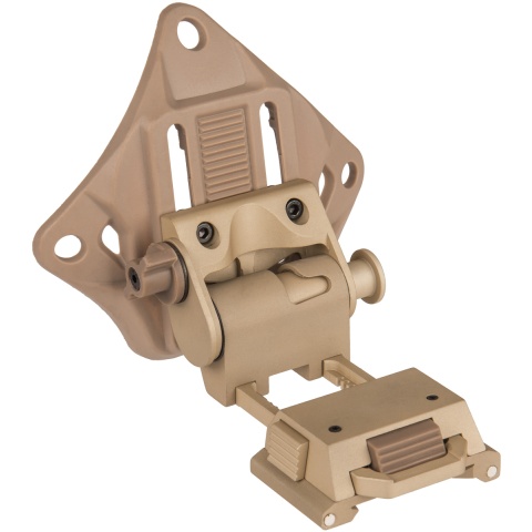 Lancer Tactical L4G19 CNC Aluminum Range NVG Mount - DARK EARTH