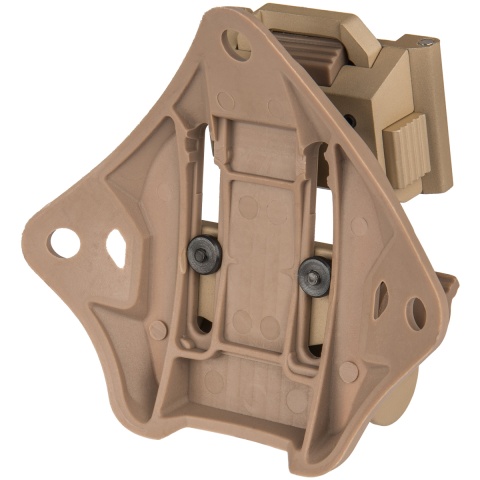 Lancer Tactical L4G19 CNC Aluminum Range NVG Mount - DARK EARTH