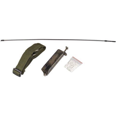 AGM Airsoft High Powered Bolt Action Sniper Rifle w/ Bipod - BLACK
