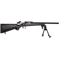 AGM Airsoft High Powered Bolt Action Sniper Rifle w/ Bipod - BLACK