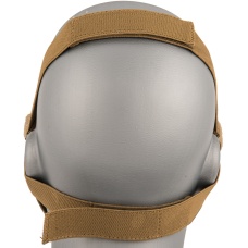 AMA Tactical Skull Lower Face Mask w/ Foam Padding - TAN