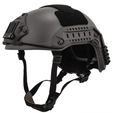 Lancer Tactical Adjustable Maritime Polymer Airsoft Helmet - GRAY (M/L)