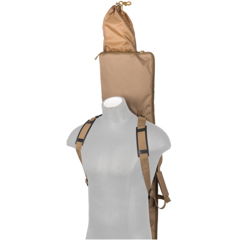 Lancer Tactical Airsoft PVC Heavy Duty Gun Bag - 47 Inches - TAN