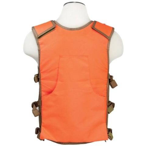 NcStar VISM PVC Outdoor Hunting Vest - BLAZE ORANGE/TAN
