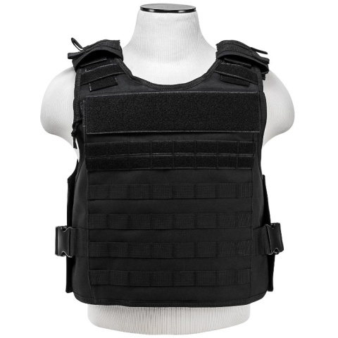 NcStar Tactical Airsoft MOLLE Tactical Vest - BLACK