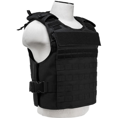 NcStar Tactical Airsoft MOLLE Tactical Vest - BLACK