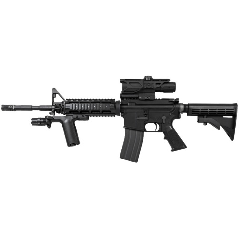 NcStar M4/M16 Picatinny Vertical Grip w/ Light - BLACK