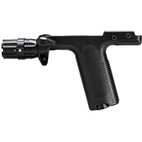 NcStar M4/M16 Picatinny Vertical Grip w/ Light - BLACK