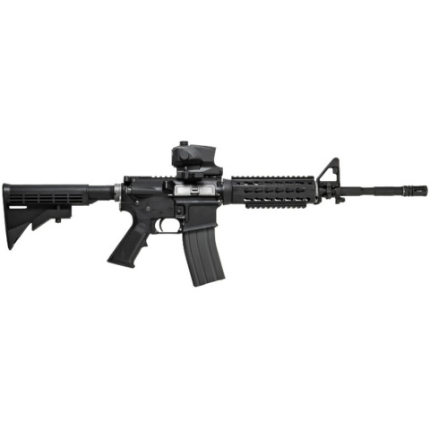 NcStar Tactical Solar Powered Red Dot Sight - BLACK