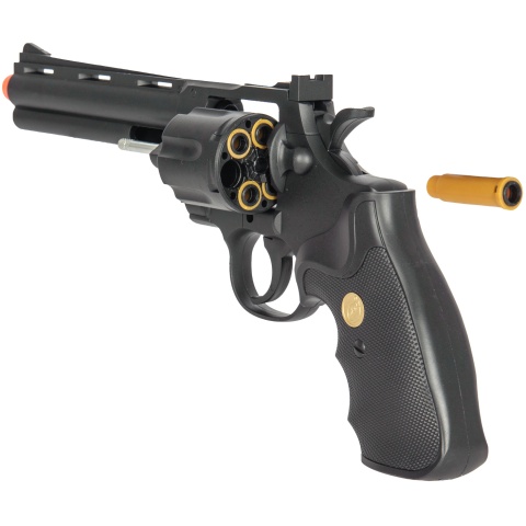 UK Arms G36B Spring Powered Airsoft Revolver - BLACK