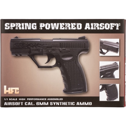 UK Arms HA-129S Airsoft Spring Pistol - SILVER