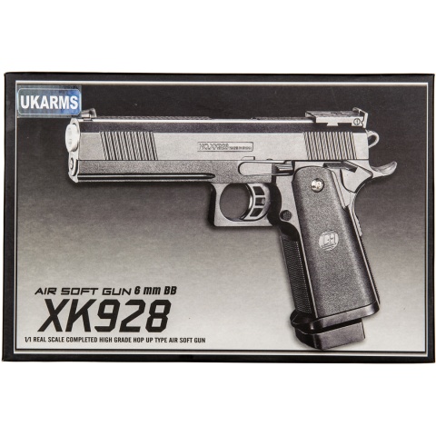 Galaxy 1911 Airsoft Spring Powered Handgun - BLACK