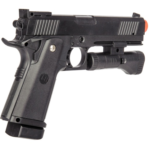 Galaxy 1911 Airsoft Spring Handgun w/ Laser - BLACK
