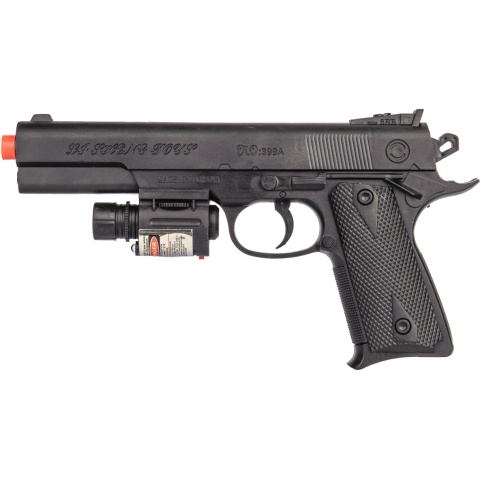 UK Arms P2400 Airsoft Spring Handgun w/ Laser (Color: Black)