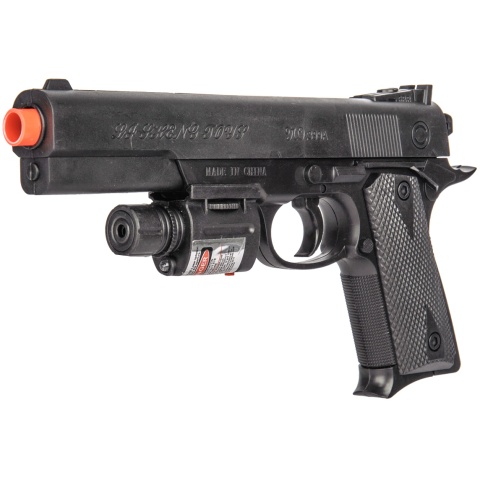 UK Arms P2400 Airsoft Spring Handgun w/ Laser (Color: Black)