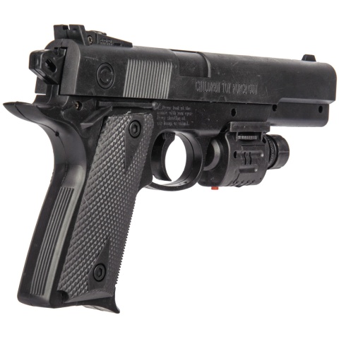 UK Arms P2400 Airsoft Spring Handgun w/ Laser (Color: Black)
