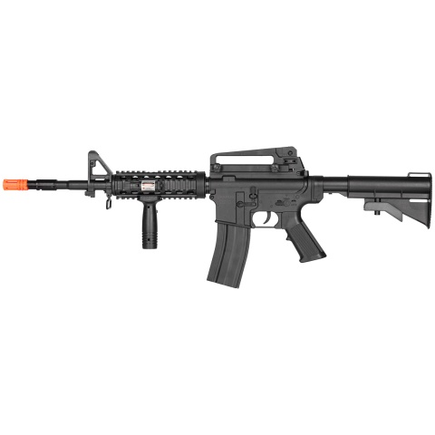 UK Arms P8909 Spring Rifle w/ Handgrip, Laser, and Flashlight - BLACK