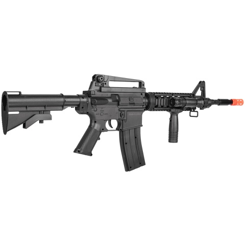 UK Arms P8909 Spring Rifle w/ Handgrip, Laser, and Flashlight - BLACK