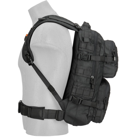 Lancer Tactical Multi-Purpose Operator Patrol Backpack - BLACK