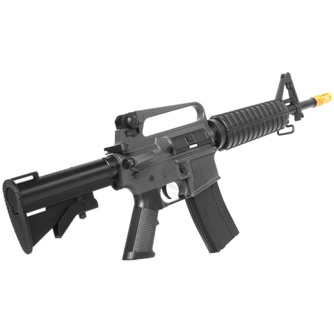 JG Airsoft M4 Commando Metal Gearbox AEG Rifle w/ Tightbore Barrel